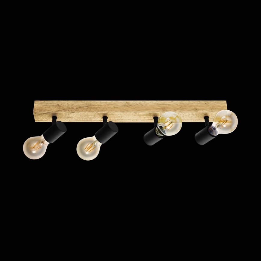 Eglo - Faretto TOWNSHEND 4xE27/10W/230V - FSC certificato