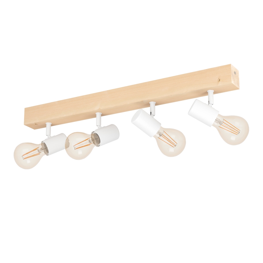 Eglo - Faretto TOWNSHEND 4xE27/60W/230V - FSC certificato