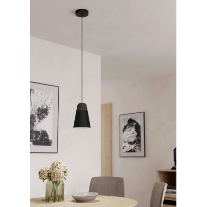 Eglo - Lampadario su corda 1xE27/40W/230V