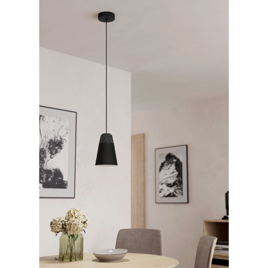 Eglo - Lampadario su corda 1xE27/40W/230V