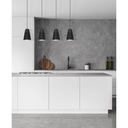Eglo 99545 - Pendelleuchte CANTERRAS mit Seilaufhängung 4xE27/40W/230V