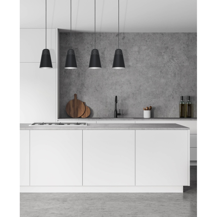 Eglo 99545 - Pendelleuchte CANTERRAS mit Seilaufhängung 4xE27/40W/230V