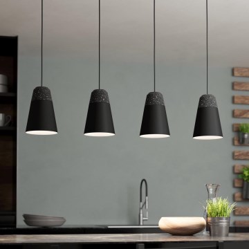 Eglo 99545 - Suspension sur câble CANTERRAS 4xE27/40W/230V