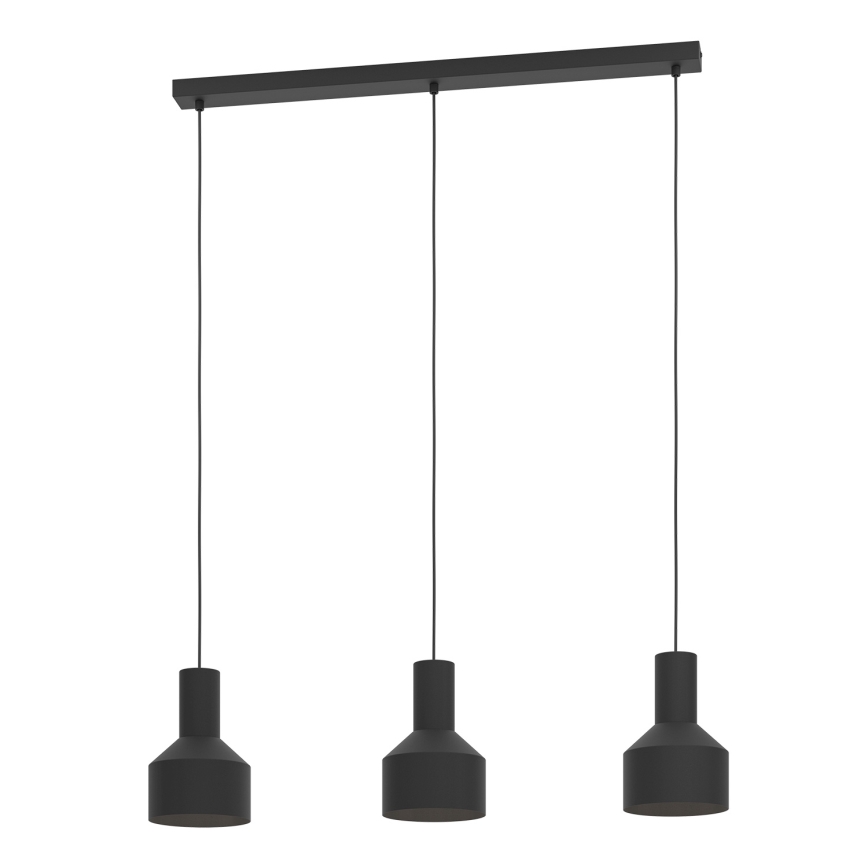 Eglo - Lampadario su corda 3xE27/40W/230V