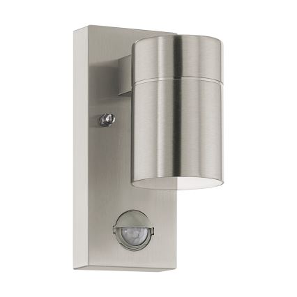 Eglo - Applique LED da esterno con sensore 1xGU10/3W/230V IP44