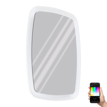 Eglo 99588 - Miroir de salle de bains LED RGBW dimmable rétroéclairé 20W/230V IP44