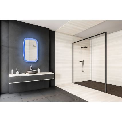 Eglo 99588 - Specchio da bagno LED RGBW dimmerabile con retroilluminazione 20W/230V IP44