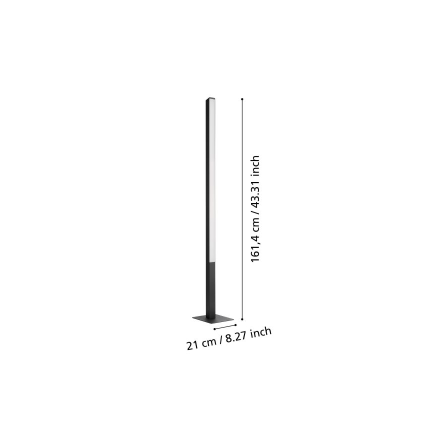 Eglo - Lampada da terra LED RGBW dimmerabile LED/35W/230V 2700-6500K ZigBee
