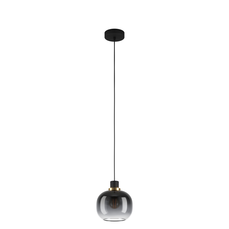 Eglo - Lampadario a sospensione con filo 1xE27/40W/230V grigio