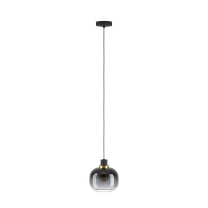 Eglo - Lampadario a sospensione con filo 1xE27/40W/230V grigio