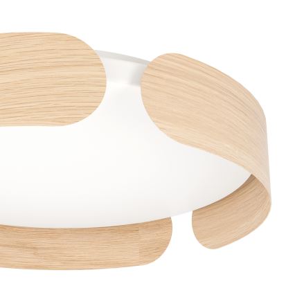 Eglo - LED-Deckenleuchte, 20 W, 230 V, Ø 37 cm, beige