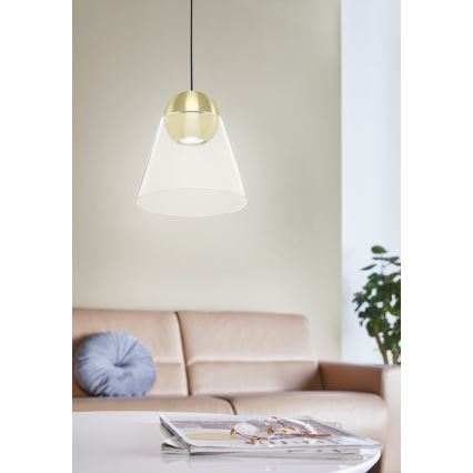 Eglo - Lampadario LED su corda 1xGU10/4,5W/230V