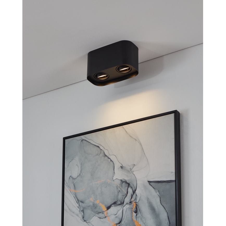 Eglo - Faretto LED RGBW Dimmerabile 2xGU10/5W/230V ZigBee