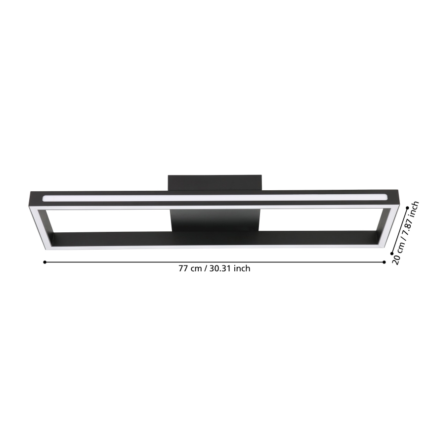 Eglo - Plafonnier à intensité variable LED/21W/230V 2700-6500K