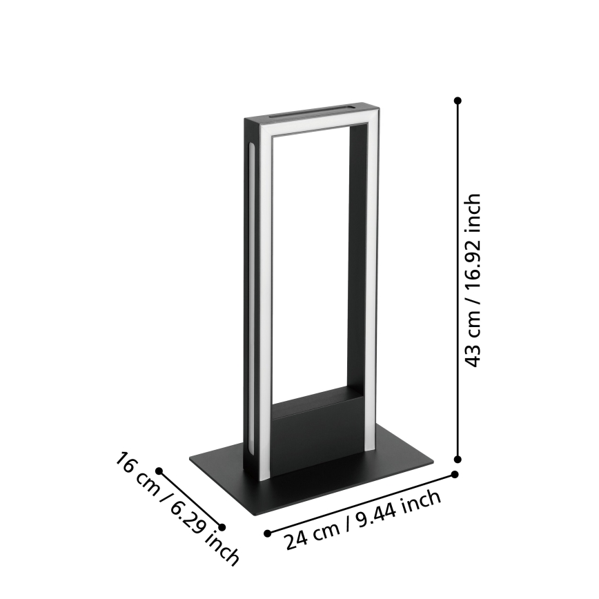 Eglo - Lampada da tavolo LED dimmerabile LED/16W/230V 2700-6500K