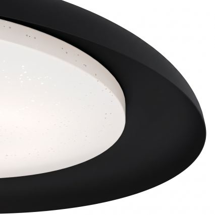 Eglo 99703 - LED-Deckenleuchte PENJAMO LED/17,1W/230V schwarz