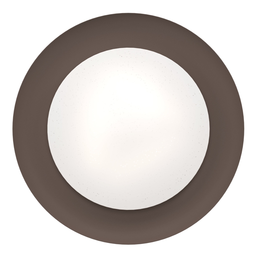 Eglo 99704 - Plafonnier LED PENJAMO, 17,1 W/230 V, marron