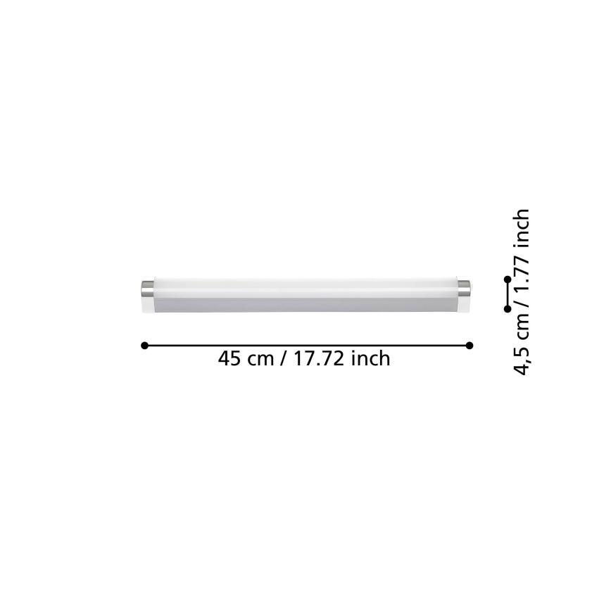 Eglo - LED Badezimmer-Spiegelleuchte LED/7,5W/230V IP44 45 cm