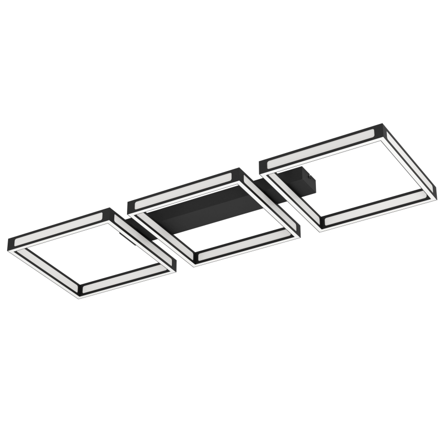 Eglo - plafonnier LED 3xLED/11,2W/230V noir