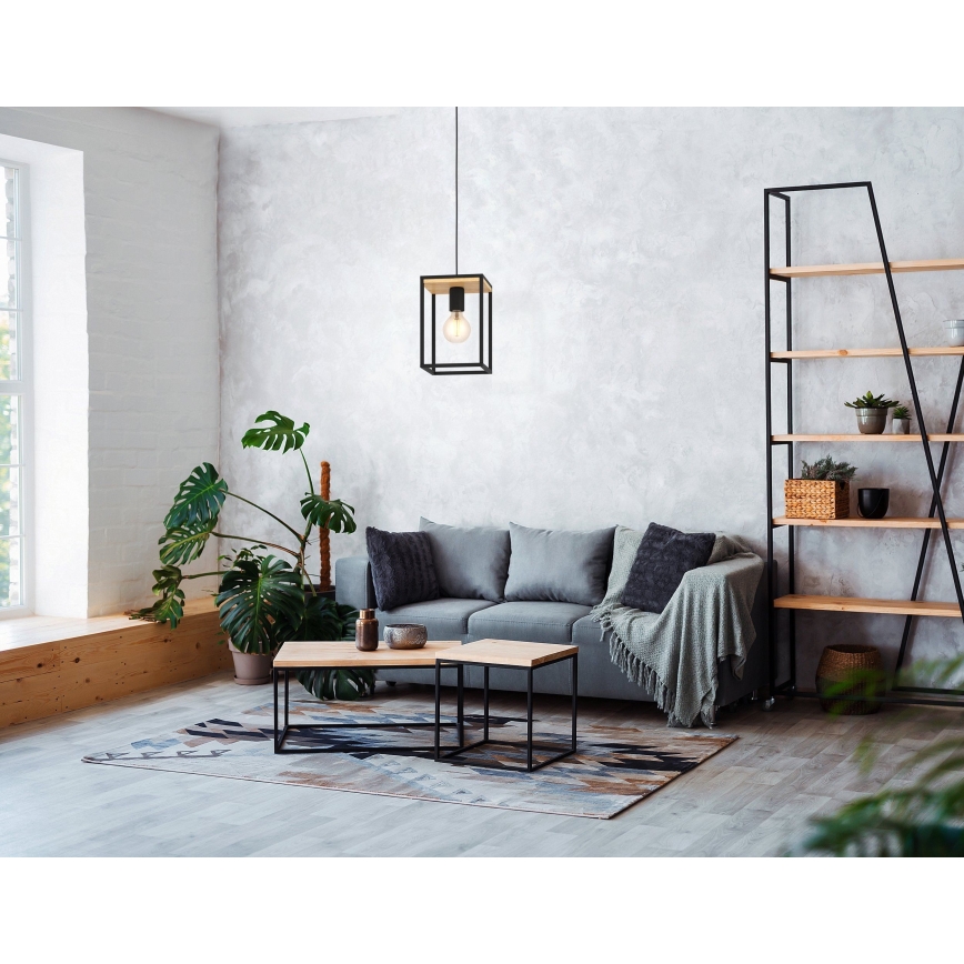 Eglo - Lampadario su corda 1xE27/40W/230V