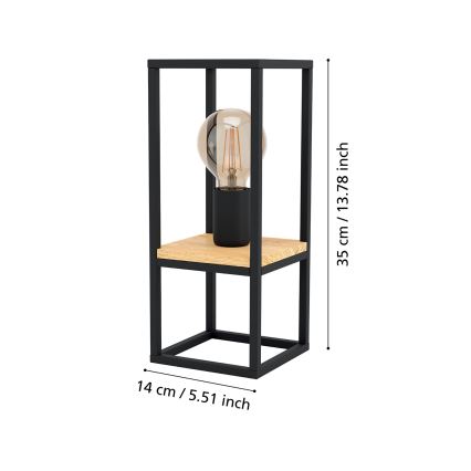Eglo - Lampada da tavolo 1xE27/40W/230V