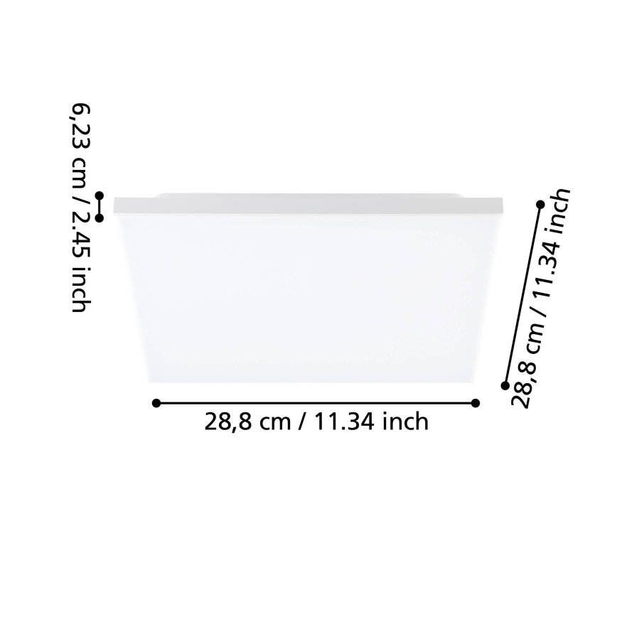 Eglo 99843 - Plafoniera da soffitto LED TURCONA 10W/230V