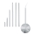 EGLO - Accessoires pour suspension chrome mat