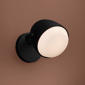 Eglo - Applique 1xE27/28W/230V nero