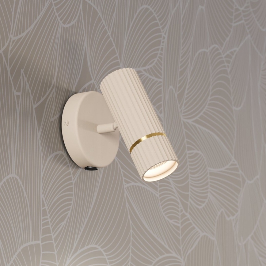 Eglo - Applique a LED 1xGU10/5W/230V 3000K beige
