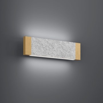 Eglo - Applique a LED 2xLED/5,4W/230V 3000K marrone/grigio
