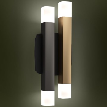 Eglo - Applique a LED 4xLED/3,3W/230V 3000K antracite/oro