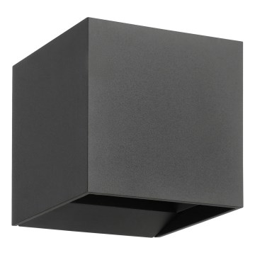 Eglo - Applique a LED da esterno 2xLED/2,8W/230V IP54 antracite