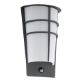 Eglo - Applique a LED da esterno con sensore 2xLED/2,5W