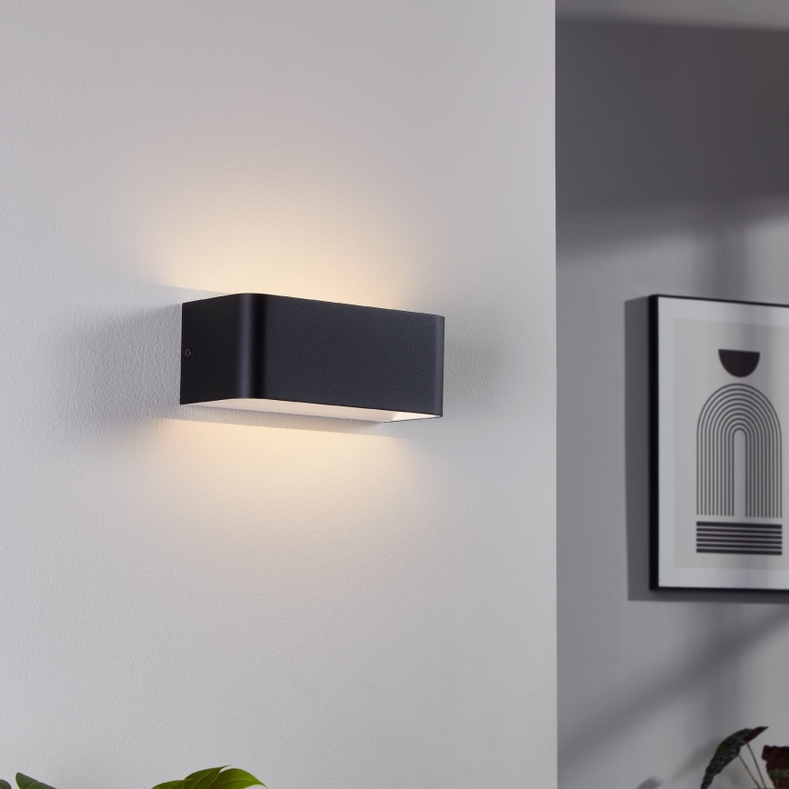 Eglo - Applique a LED LED/10W/230V 3000K nero