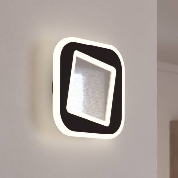 Eglo - Applique a LED LED/12W/230V 4000K nero