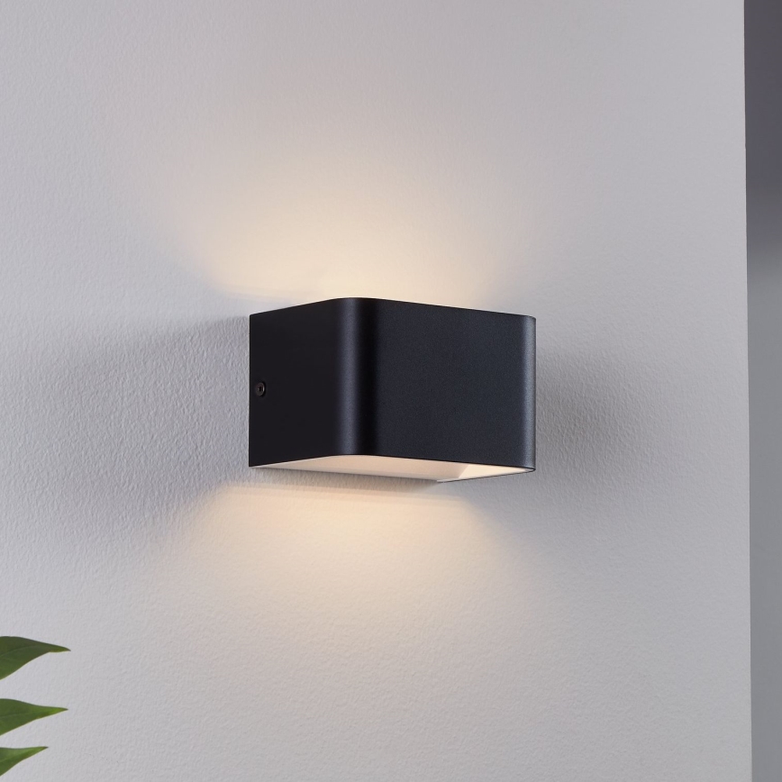 Eglo - Applique a LED LED/6W/230V 3000K nero