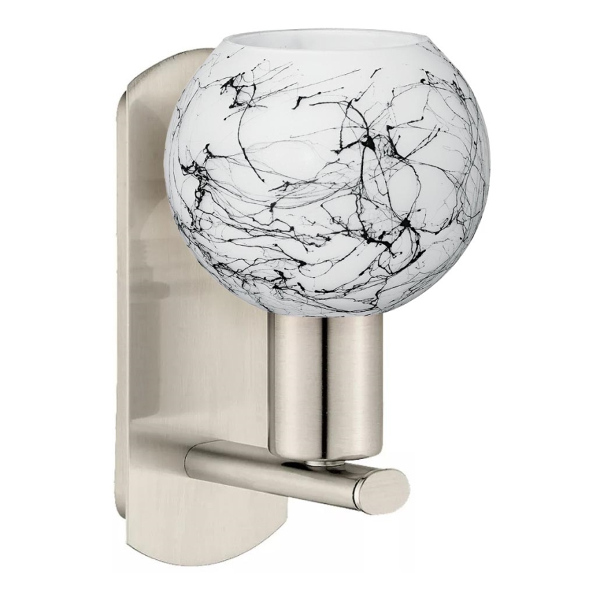 Eglo - Applique a LED MY CHOICE 1xE14/4W/230V cromo opaco/bianco/nero