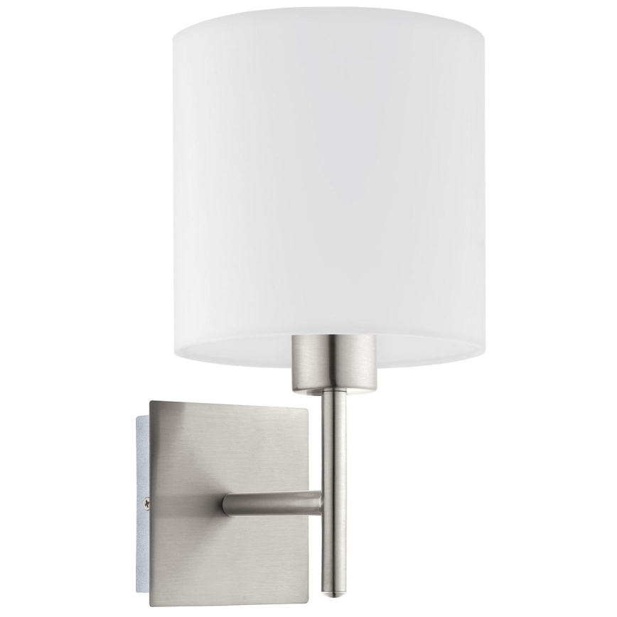 Eglo - Applique a LED TUNJA 1xE27/60W/230V cromo opaco/bianco