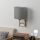Eglo - Applique a LED TUNJA 1xE27/60W/230V cromo opaco/grigio