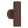 Eglo - Applique da parete per esterni 2x GU10/28W/230V IP44 marrone