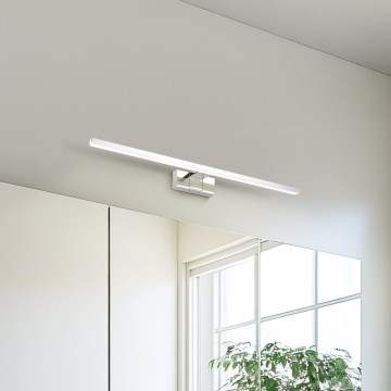 Eglo - Applique LED pour miroir de salle de bains/10 W/230 V 3000/4000/6500 K 60 cm IP44 chrome brillant