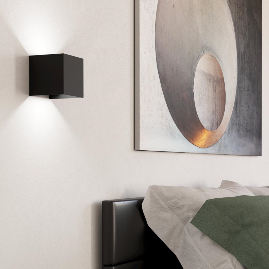 Eglo - Applique murale 2xLED/1,5W/230V 3000K noir