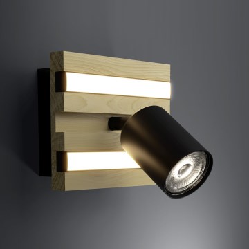 Eglo - Applique murale à spots LED/2,2W/230V + 2xLED/1,2W + 2xLED/2W beige/noir
