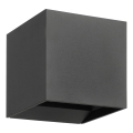 Eglo - Applique murale extérieure 2xLED/2,8W/230V IP54 anthracite