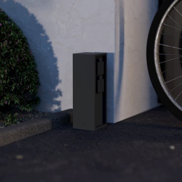 Eglo - Außen-Steckdosensäule IP54 mit SCHUKO, Anthrazit