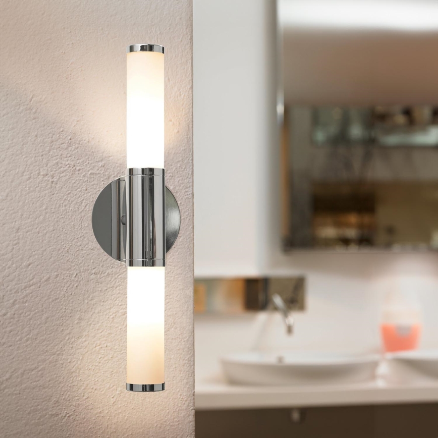 Eglo - Badezimmer-Wandleuchte 2xE14/40W/230V IP44
