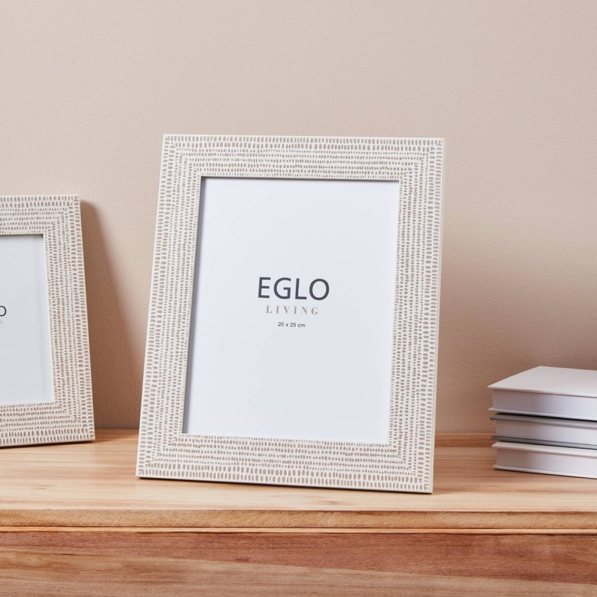 Eglo - Cadre photo 20x25 cm crème