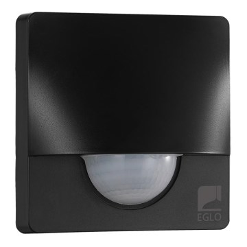 Eglo - Capteur extérieur de mouvement et crépusculaire 12 m noir IP44