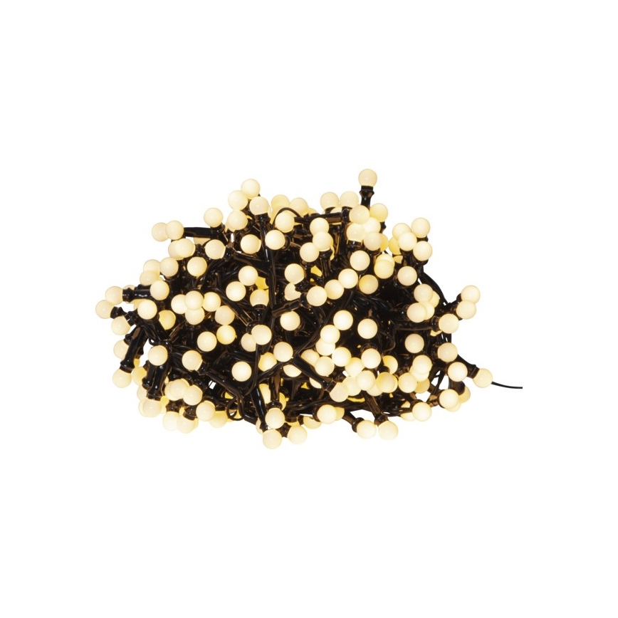 Eglo - Catena di Natale LED da esterno 300xLED/8 funzioni 11m IP44 bianco caldo