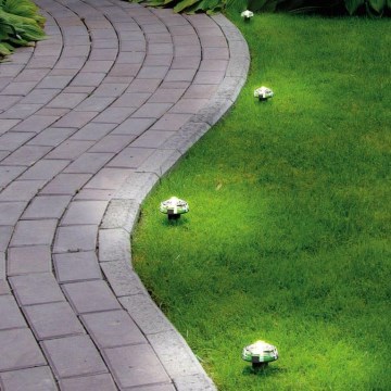 Eglo - Catena luminosa decorativa da esterno 9xLED 10m IP65 bianco caldo